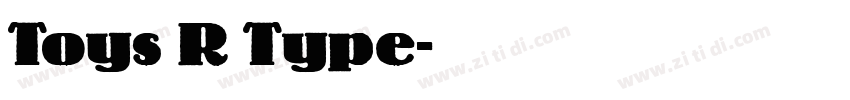 Toys R Type字体转换